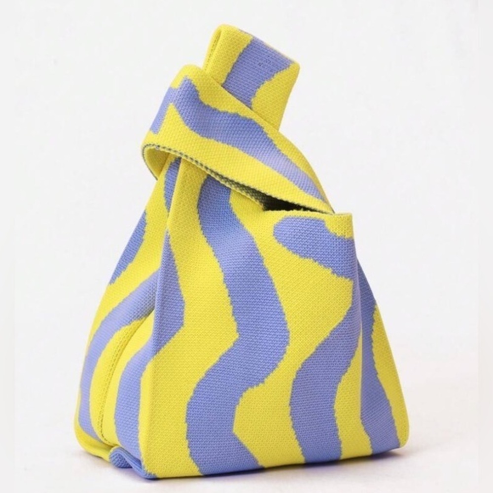 ✨NEW Stylish Yellow and Purple Women's Bag